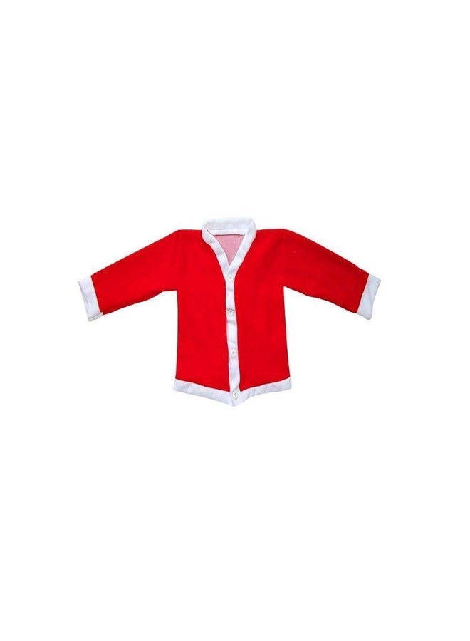 MK Cotton Christmas Santa Dress Dress - Costume for Children - Kids - Boys/Girls (6 to 8 Year) - Red - Image 4